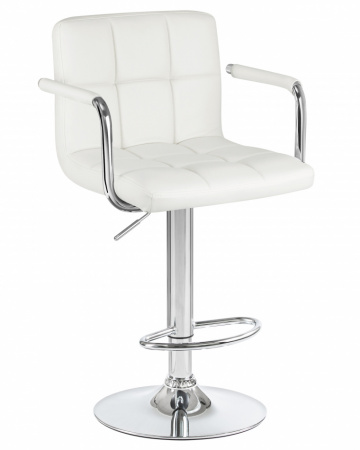 Барный стул KRUGER ARM LM-5011 белый DOBRIN