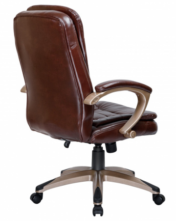 Офисное кресло для руководителей DOBRIN DONALD LMR-106B коричневый