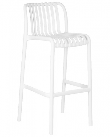 Барный стул DOBRIN CHLOE BAR LMZL-PP777, белый