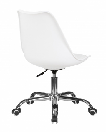 Офисное кресло для персонала DOBRIN MICKEY цвет белый (ZL-W-02)