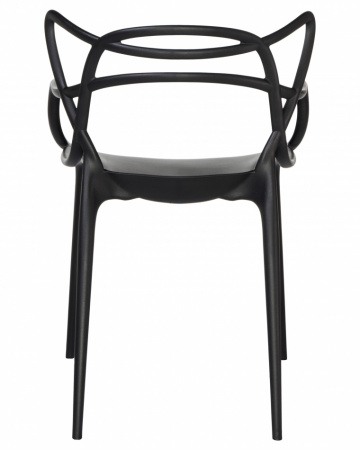 Обеденный стул DOBRIN MASTERS, чёрный (B-03) пластик 