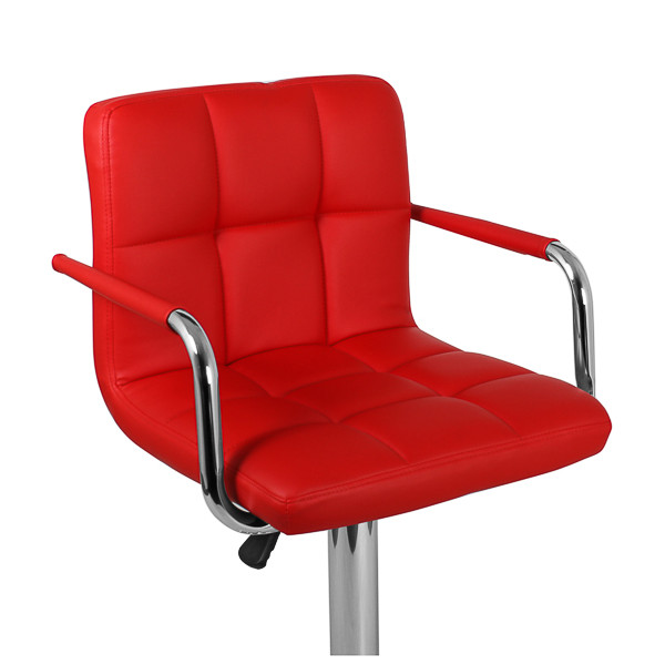 Барный стул КРЮГЕР АРМ WX-2318C красный