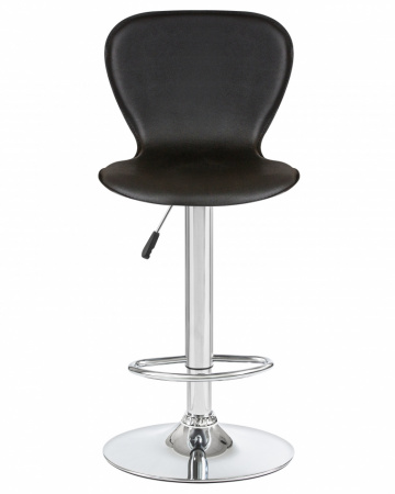 Барный стул ELISA LM-2640 DOBRIN цвет сиденья черный, цвет основания хром