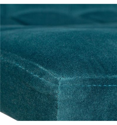 Барный стул на газлифте DOBRIN DOMINIC LM-5018 морской волны велюр (MJ9-99), цвет основания черный
