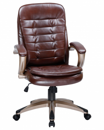 Офисное кресло для руководителей DOBRIN DONALD LMR-106B коричневый