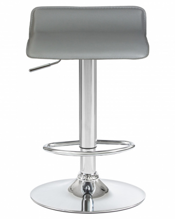 Барный стул на газлифте DOBRIN TOMMY LM-3013, цвет сиденья серый, цвет основания хром