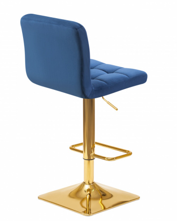 Барный стул GOLDIE LM-5016 велюр синий DOBRIN