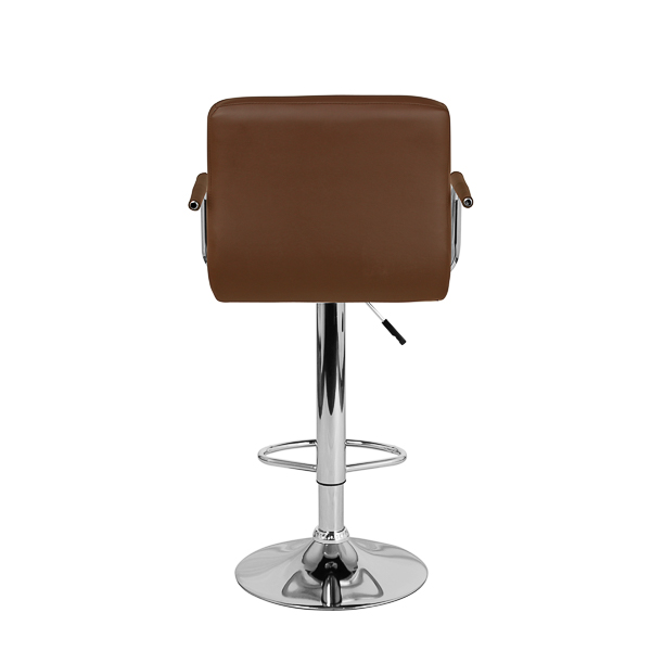 Барный стул КРЮГЕР АРМ WX-2318C коричневый