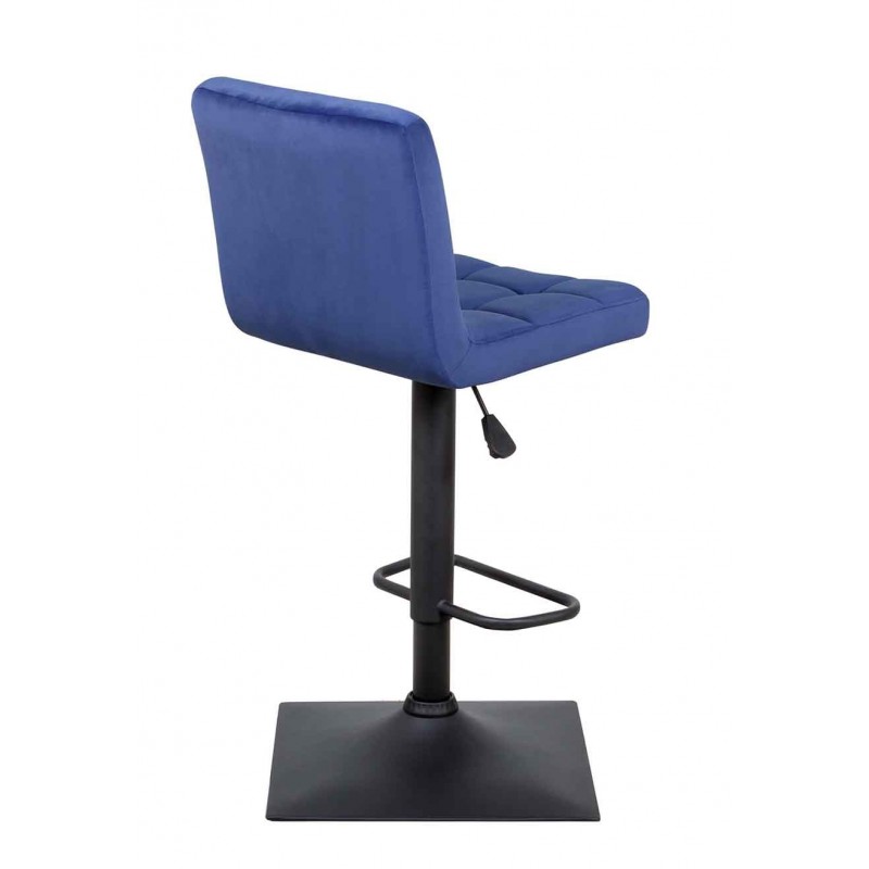 Барный стул КУРТ WX-2320 велюр синий
