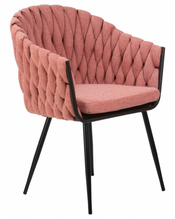 Обеденный стул DOBRIN MATILDA 9691-LM, розовая ткань (LAR 275-10)