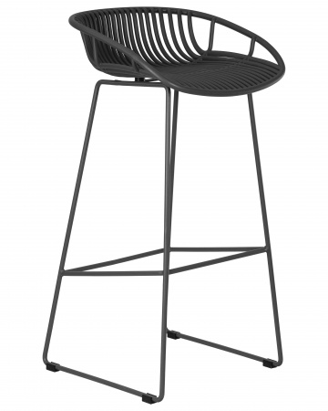 Барный стул DOBRIN FRANK LMZL-PP775A, темно-серый
