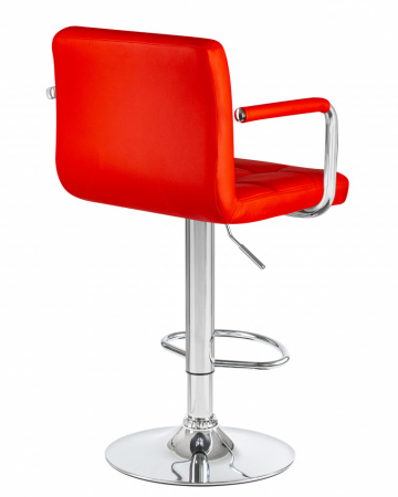 Барный стул KRUGER ARM LM-5011 красный DOBRIN
