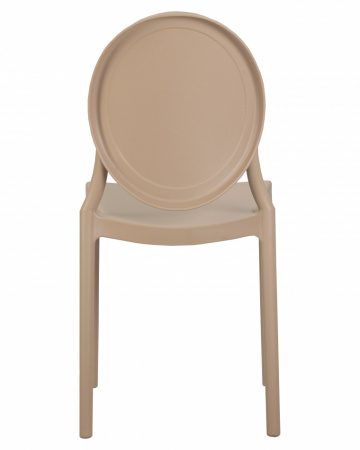 Обеденный стул DOBRIN ALBERT 712PP-LMZL бежевый пластик 