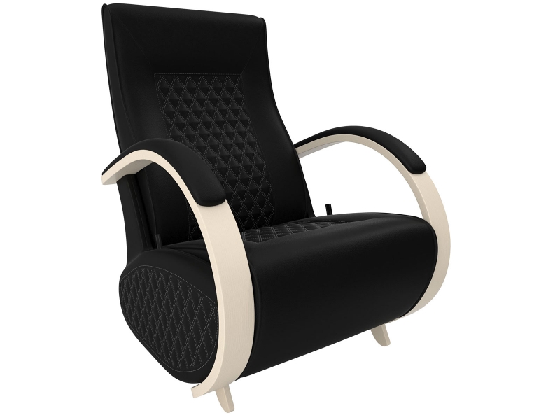 Кресло-глайдер Balance 3 с накладками Vegas Lite Black дуб шампань