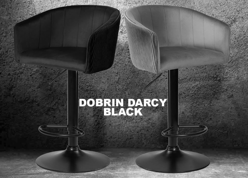 ХИТ продаж! Барный стул на газлифте DOBRIN DARCY BLACK LM-5025_BlackBase