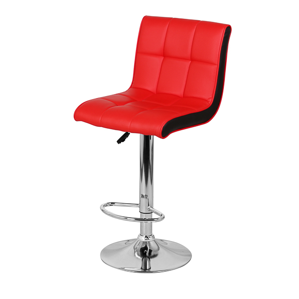 Барный стул ОЛИМП WX-2318B красный с черным