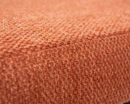 Обеденный стул DOBRIN MATILDA 9691-LM, оранжевая ткань (LAR 275-27)