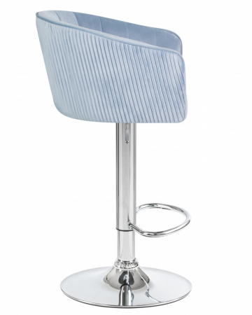 Барный стул DARCY LM-5025 серо-голубой велюр DOBRIN
