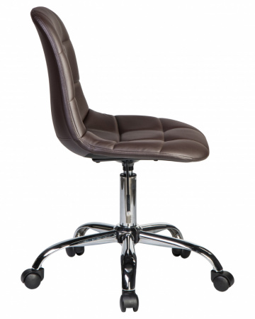 Офисное кресло для персонала DOBRIN MONTY LM-9800 коричневое