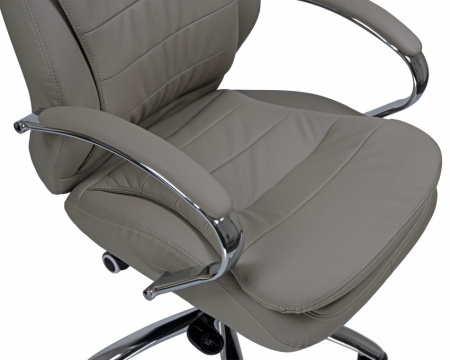 Офисное кресло для руководителей DOBRIN LYNDON LMR-108F серый