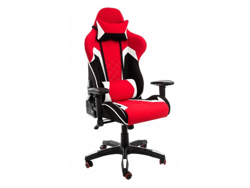 Компьютерное кресло Prime чёрное - красное
