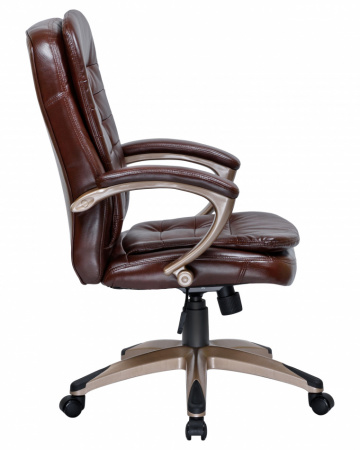 Офисное кресло для руководителей DOBRIN DONALD LMR-106B коричневое
