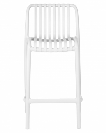 Полубарный стул DOBRIN CHLOE LMZL-PP777-1, белый