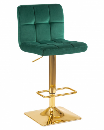 Барный стул GOLDIE LM-5016 велюр зеленый DOBRIN