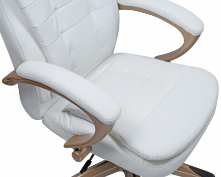 Офисное кресло для руководителей DOBRIN DONALD LMR-106B белый