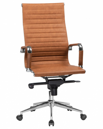 Офисное кресло для руководителей DOBRIN CLARK LMR-101F светло-коричневый