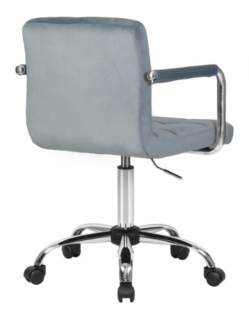 Офисное кресло для персонала DOBRIN TERRY LM-9400 пудрово-голубой велюр (MJ9-74)