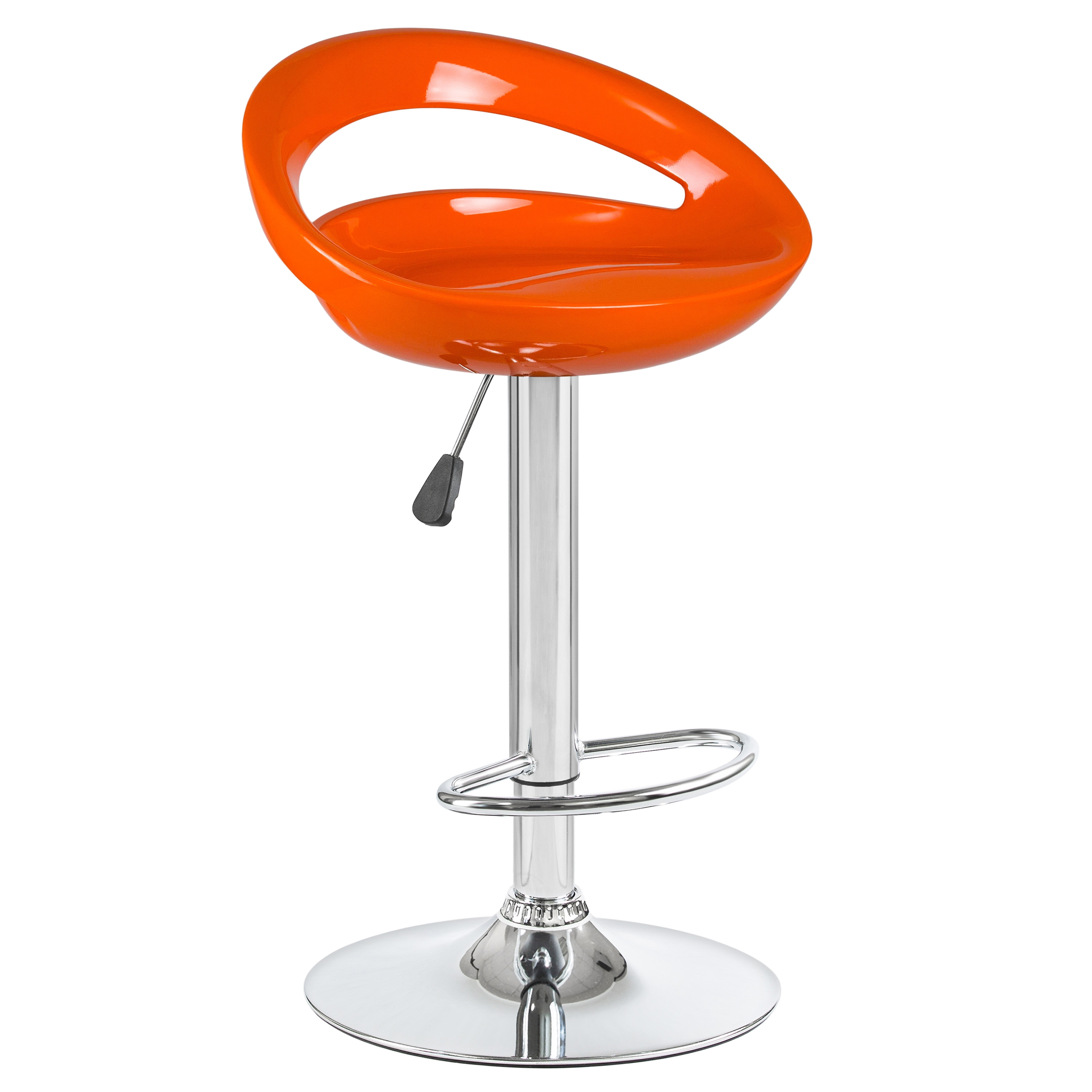 Барный стул LM-1010 оранжевый DOBRIN