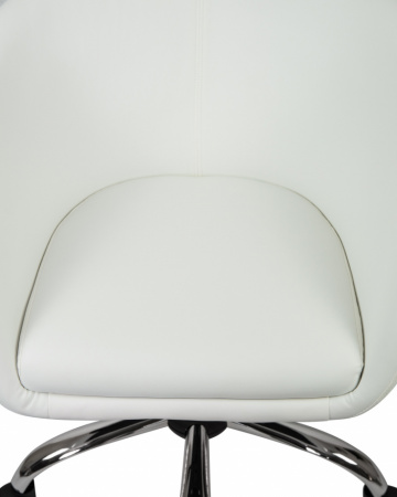 Офисное кресло для персонала DOBRIN BOBBY LM-9500 белое