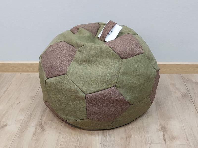 Кресло-мешок Мяч S кат. 1 savana green-savana hazel