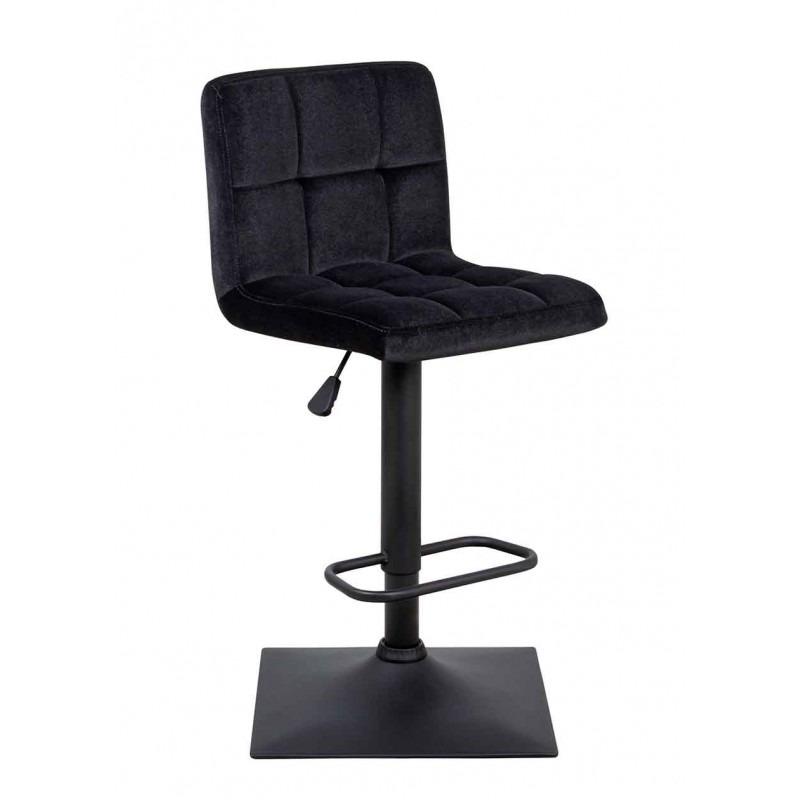 Барный стул КУРТ WX-2320 велюр черный