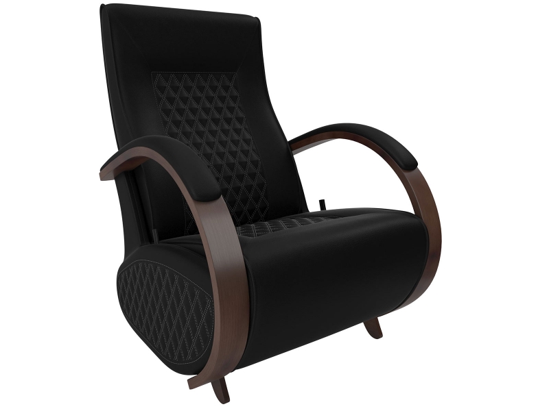 Кресло-глайдер Balance 3 с накладками Vegas Lite Black орех