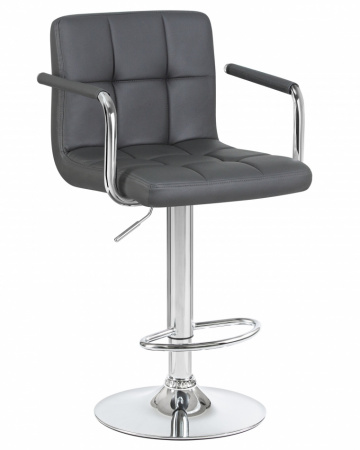 Барный стул KRUGER ARM LM-5011 серый DOBRIN