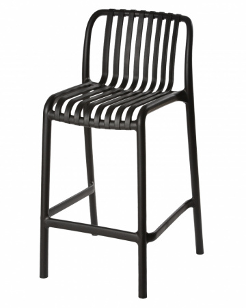Полубарный стул DOBRIN CHLOE LMZL-PP777-1, черный