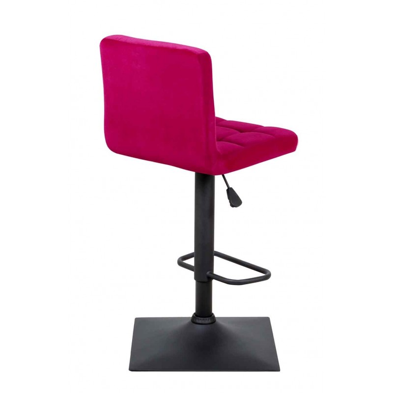 Барный стул КУРТ WX-2320 велюр бордовый