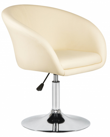 Кресло дизайнерское DOBRIN EDISON LM-8600 кремовый