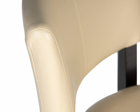 Полубарный стул DOBRIN JOHN COUNTER LMU-4090, цвет капучино, кремовый