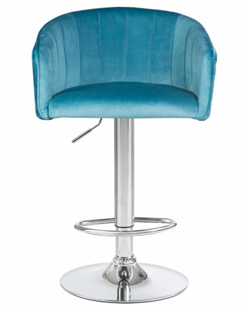 Барный стул DARCY LM-5025 велюр цвет морской волны DOBRIN