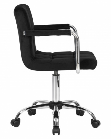 Офисное кресло для персонала DOBRIN TERRY LM-9400 черный велюр (MJ9-101)