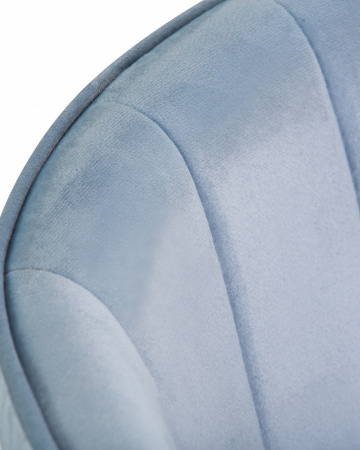 Барный стул DARCY LM-5025 серо-голубой велюр DOBRIN