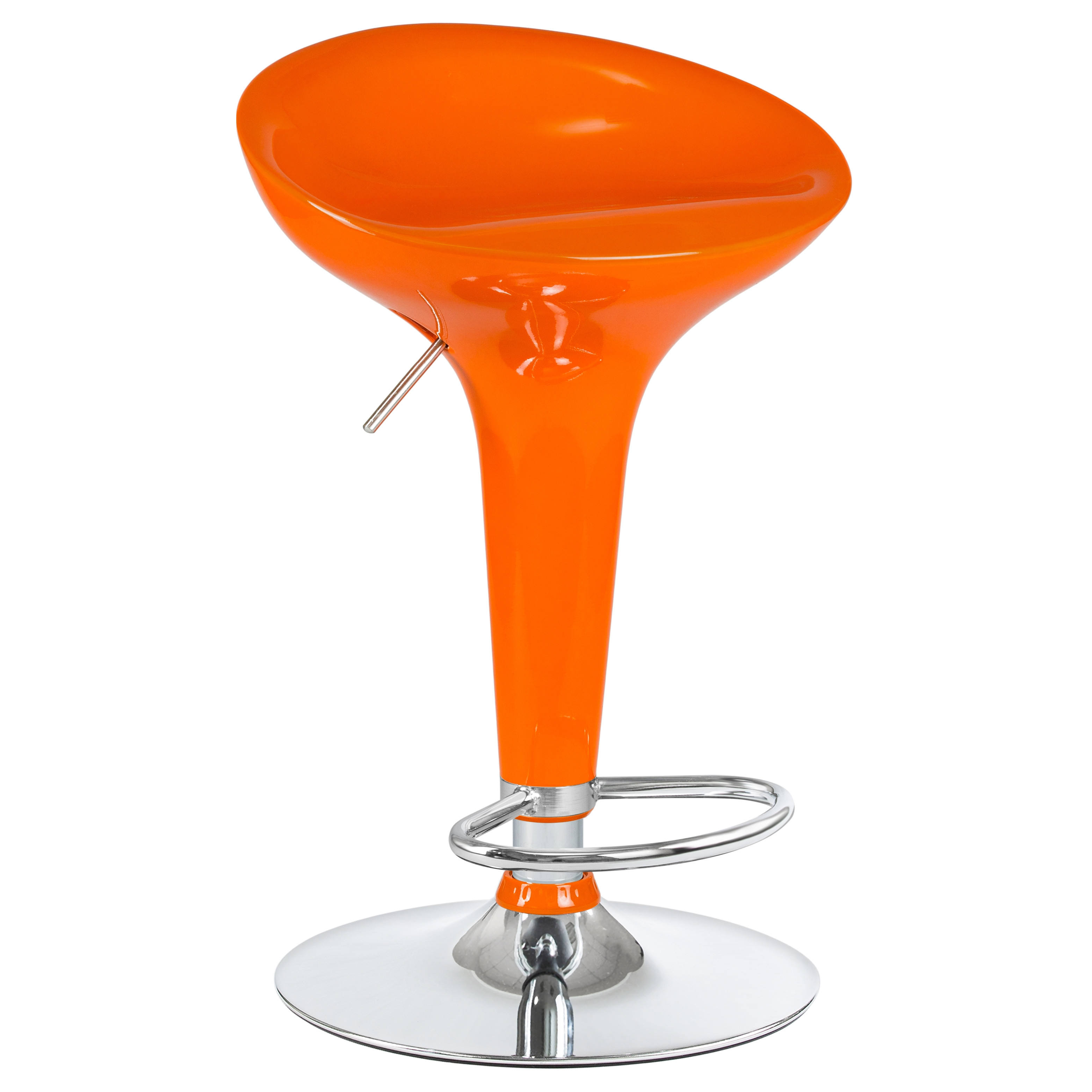 Барный стул Bomba (Бомба) 1004 оранжевый DOBRIN