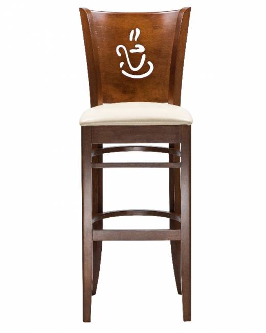 Барный стул DOBRIN JERRY BAR LMU-9131 шоколад, кремовый