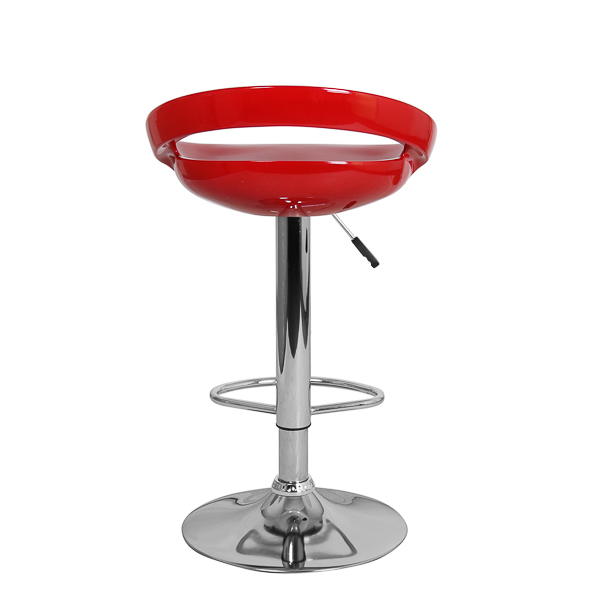 Барный стул ДИСКО WX-2001 пластик красный