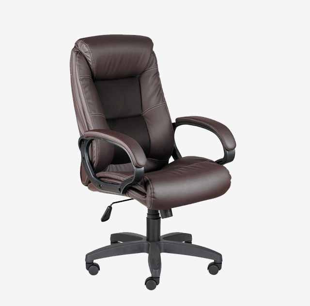 Кресло офисное ОПТИМА ультра, коричневый