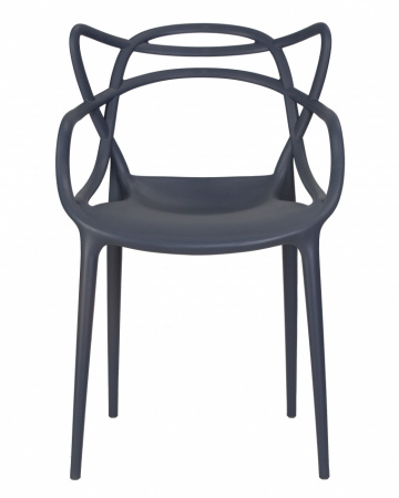 Обеденный стул DOBRIN MASTERS, серо-синий (NX-GR-16) пластик 