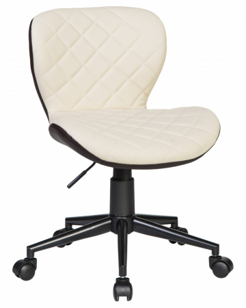 Офисное кресло для персонала DOBRIN RORY LM-9700 кремово-коричневый